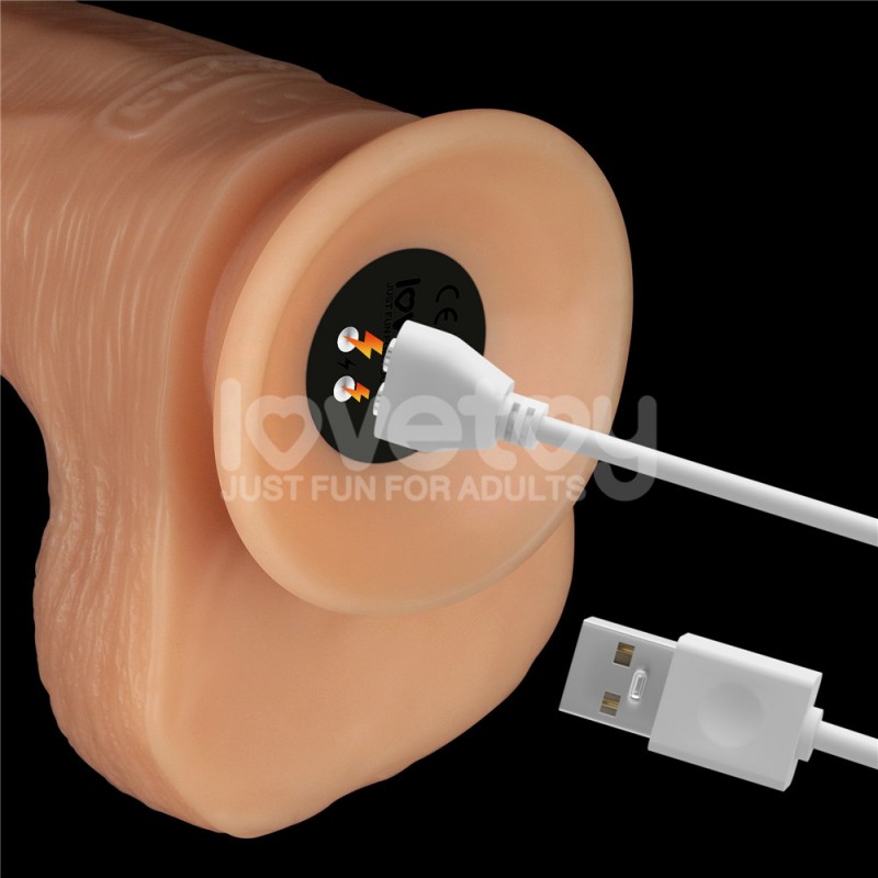 Реалистичный вибратор на присоске Vibrating Power Basics Cock 11.0. Артикул: IXI64565