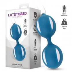 LATETOBED Misha Double Kegel Balls with Internal Weight