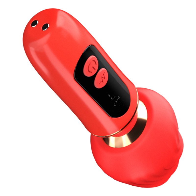 Клиторальный вибростимулятор Rose Wand Red. Артикул: IXI64589