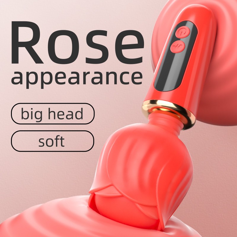 Клиторальный вибростимулятор Rose Wand Red. Артикул: IXI64589