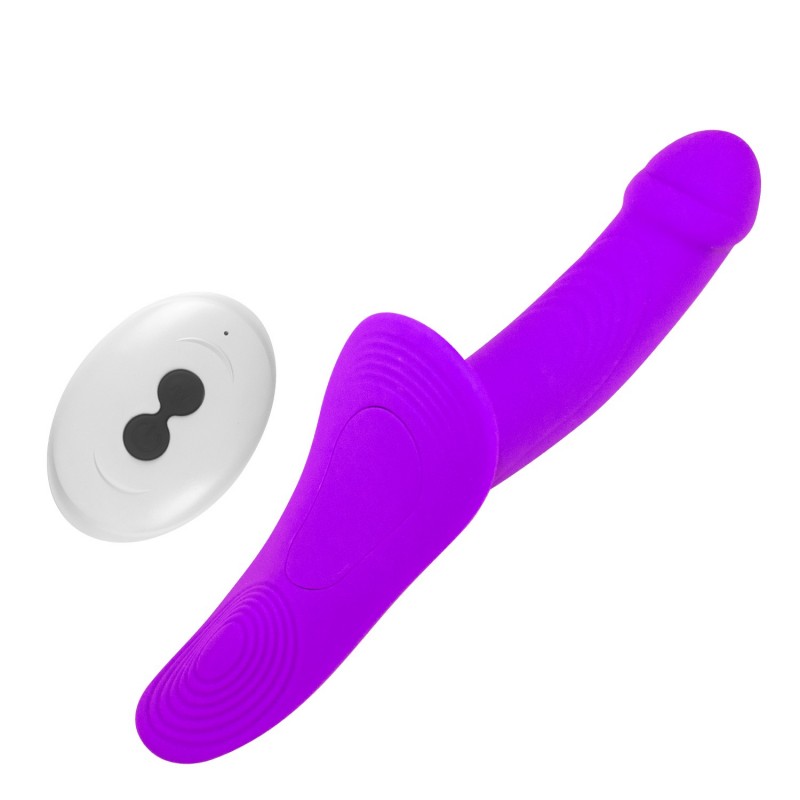 Womens Strap-on With Harness Run Wide Strap-on With Harness Purple. Артикул: IXI64591