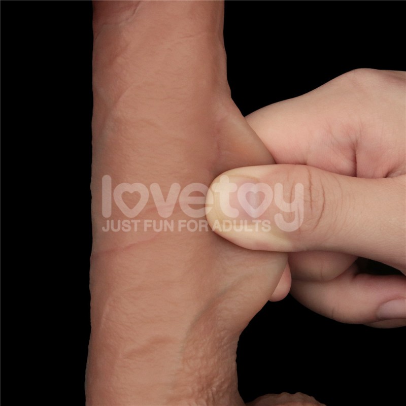 Фаллоимитатор на присоске Sliding Skin Pro Dual Layer Silicone Dong 8.5. Артикул: IXI64598