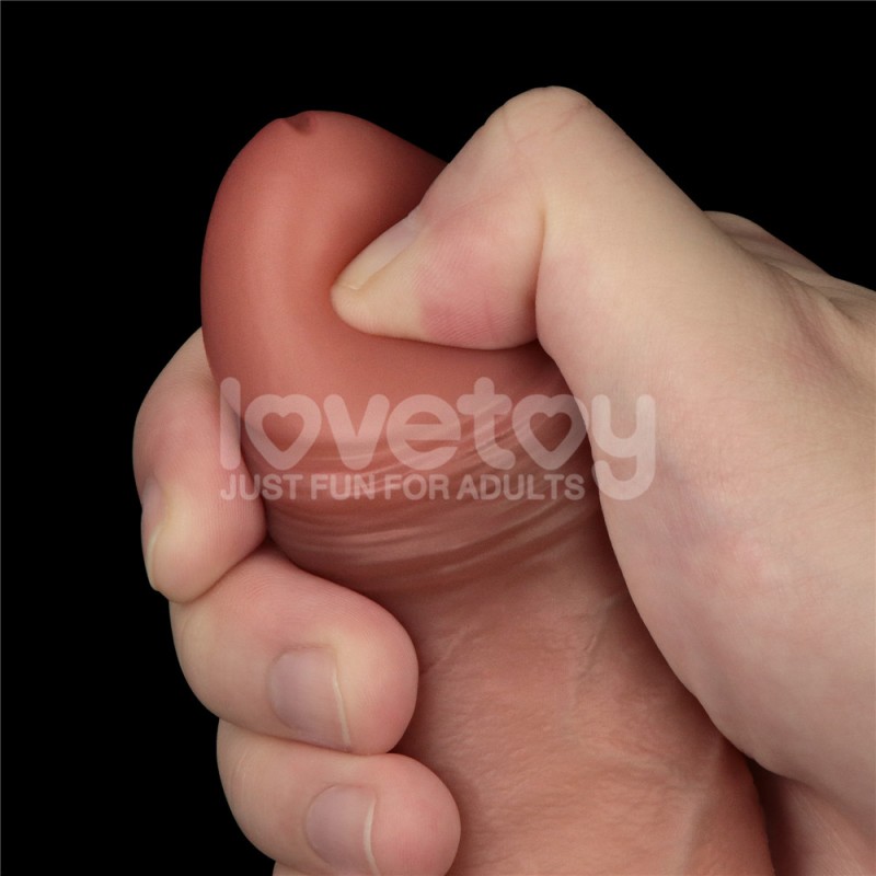 Фаллоимитатор на присоске Sliding Skin Pro Dual Layer Silicone Dong 8.5. Артикул: IXI64598