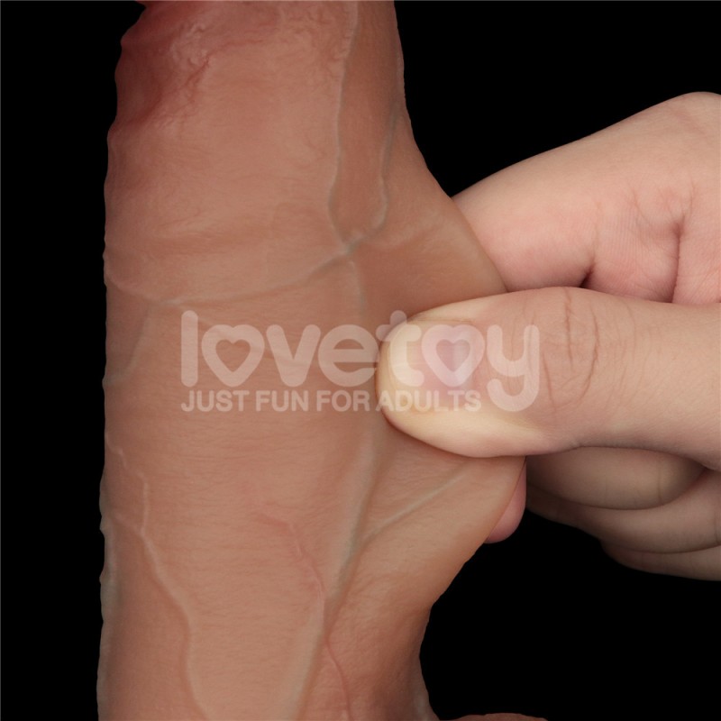 Фаллоимитатор на присоске Sliding Skin Pro Dual Layer Silicone Dong 8.5. Артикул: IXI64601