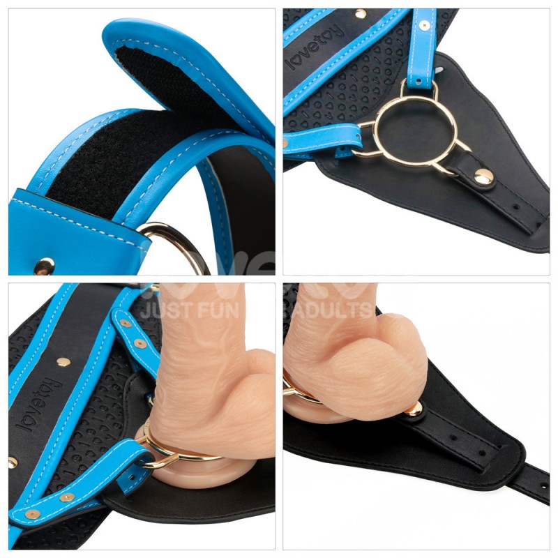 Страпон для женщин Ingen Vibrating Enhanced Strap on Set 8.0. Артикул: IXI64608