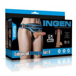 Vibrating Enhanced Strap on Set 8.0 XS/S/M