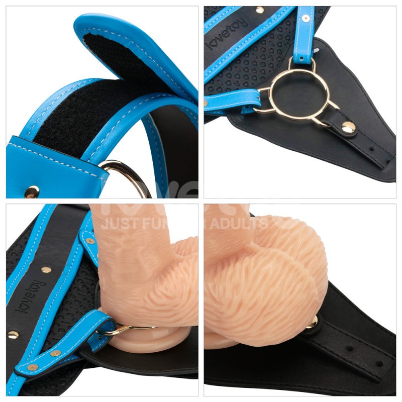 Ingen Vibrating Enhanced Strap-on Set 9.5. Артикул: IXI64610