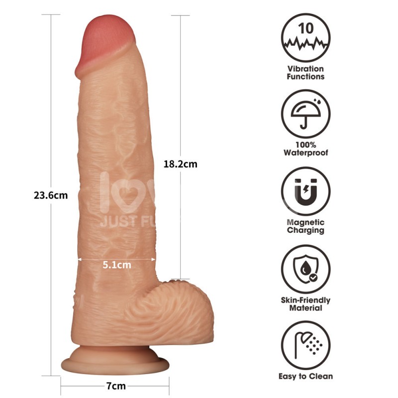 Ingen Vibrating Enhanced Strap-on Set 9.5. Артикул: IXI64610
