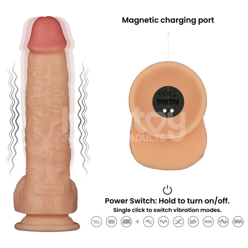 Ingen Vibrating Enhanced Strap-on Set 9.5. Артикул: IXI64610