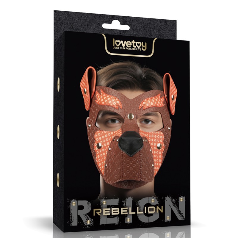 Маска-намордник для ролевых игр Rebellion Reign Fox Pup Mask. Артикул: IXI64631