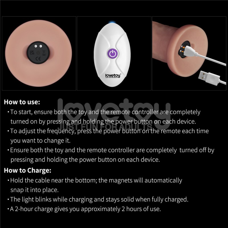 Vibrator Suction Cup Vibrating Sliding Skin Pro II Silicone Dong 9.0. Артикул: IXI64642