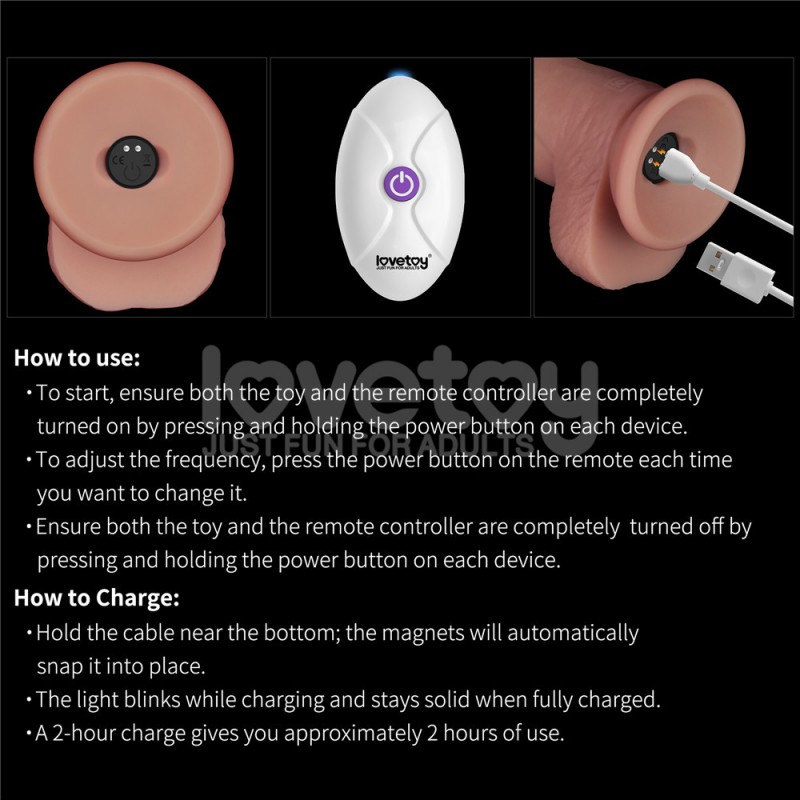 Фаллоимитатор на присоске Vibrating Sliding Skin Pro II Silicone Dong 8.5. Артикул: IXI64655