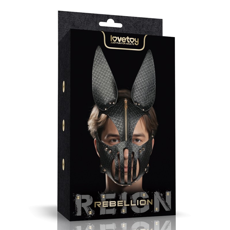 Маска-намордник для ролевых игр Rebellion Reign Dark Bunny Mask. Артикул: IXI64656