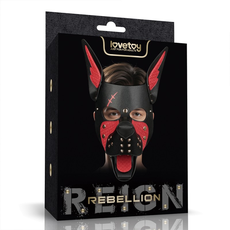 Маска-намордник для ролевых игр Rebellion Reign Scarred Alpha Pup Mask. Артикул: IXI64657