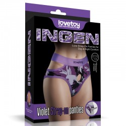    Violet Strap-on Panties
