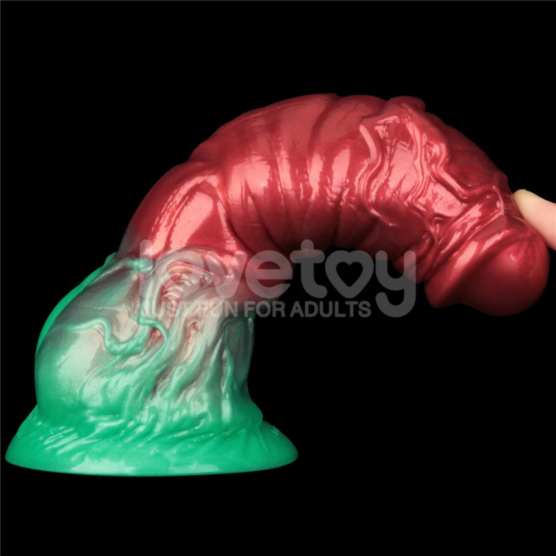 Aerosx Dual Density Silicone Inflatable Dildo 7.5