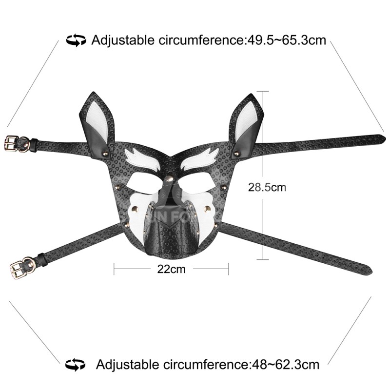 Маска-намордник для ролевых игр Rebellion Reign Howl Pup Mask. Артикул: IXI64664