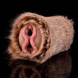 Furry Pussy Vaginal toy, Animal Design Male Masturbators