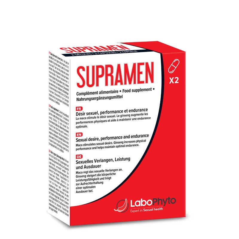 Препарат для улучшения эрекции SupraMen, 2 капсулы. Артикул: IXI64686