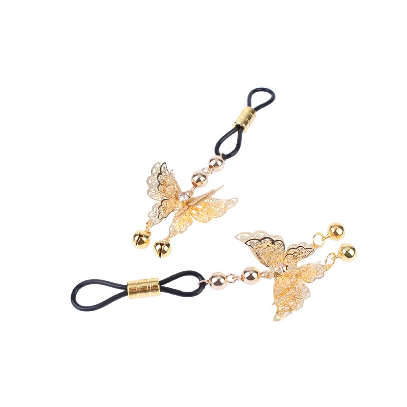 Senuelo Butterfly Nipple Ties Gold. Артикул: IXI64707