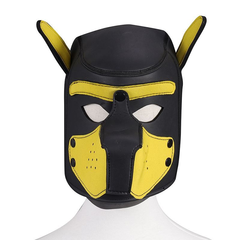 BDSM Puppy Hood Yellow. Артикул: IXI64714