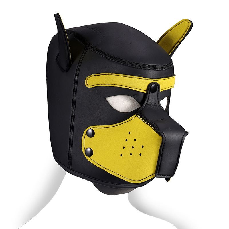 BDSM Puppy Hood Yellow. Артикул: IXI64714