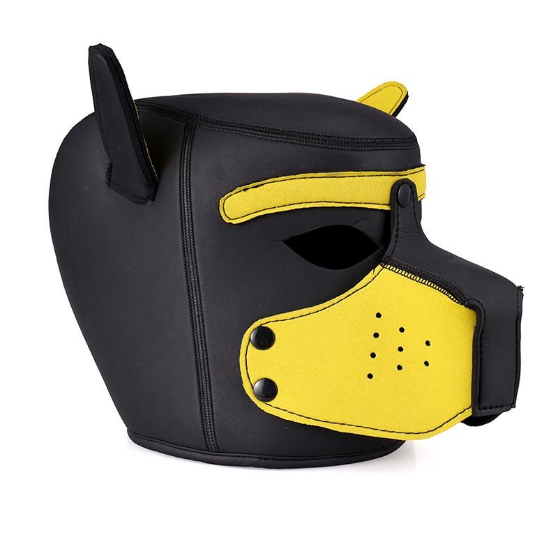 BDSM Puppy Hood Yellow. Артикул: IXI64714