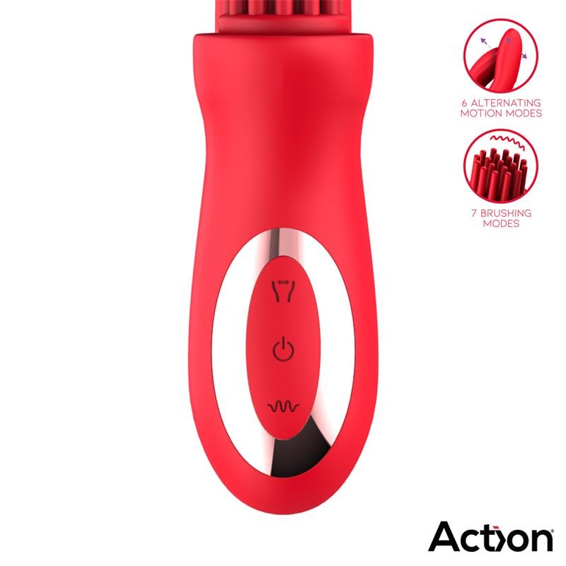 Тройной вибратор Bilma Vibe Brushing Clit Stimulator Alternating Function. Артикул: IXI64730