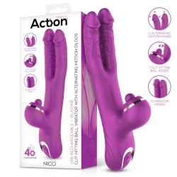   Nico Vibe Clit Hitting Ball Alternating Dildos