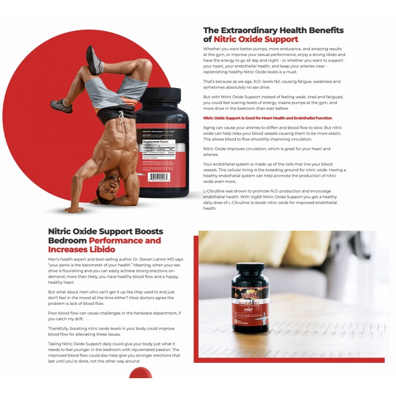 БАД для мужчин Vigrx Nitric Oxide Support, 90 таблеток. Артикул: IXI64741