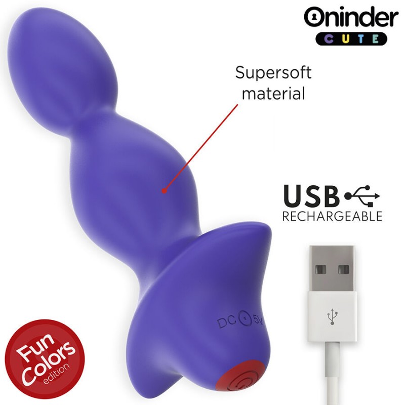 ONINDER CUTE - LOVE BUTT VIBRATING ANAL PLUG DILATOR - FREE WORLDWIDE APP. Артикул: IXI64753
