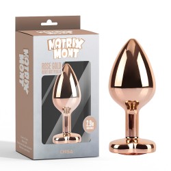 �������� ������ Rose Gold Heart Butt Plug Medium