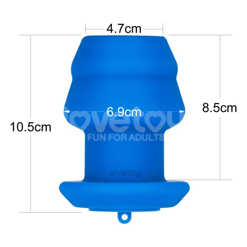 Полая анальная пробка Bulge Peeper Silicone Anal Plug. Артикул: IXI64829