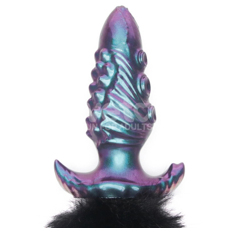 Анальная пробка с хвостом MystiTail Silicone Anal Plug with 14.0 Tail. Артикул: IXI64836