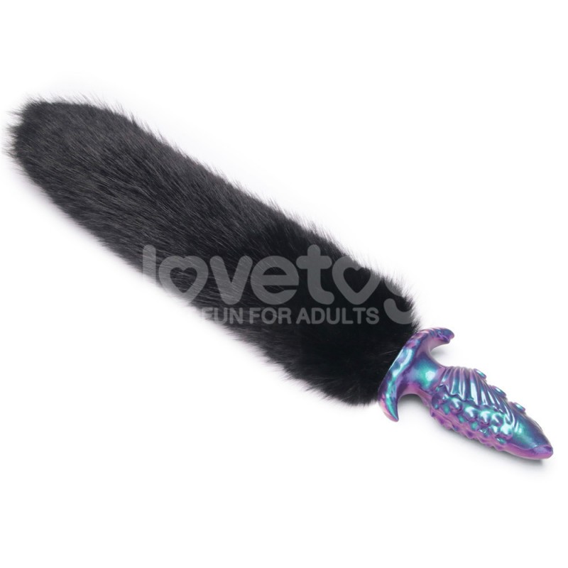 Анальная пробка с хвостом MystiTail Silicone Anal Plug with 14.0 Tail. Артикул: IXI64836