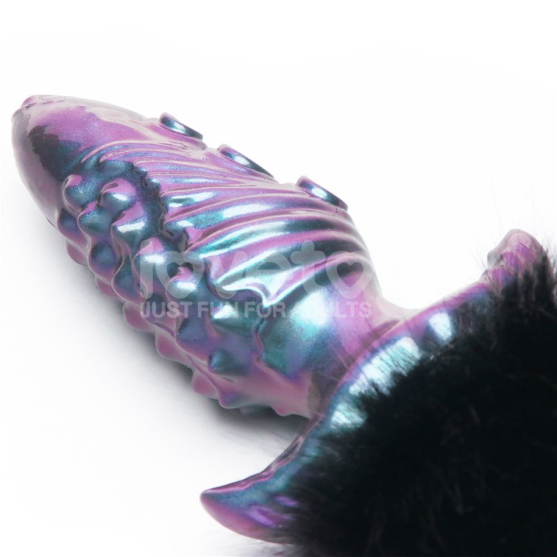 Анальная пробка с хвостом MystiTail Silicone Anal Plug with 14.0 Tail. Артикул: IXI64836