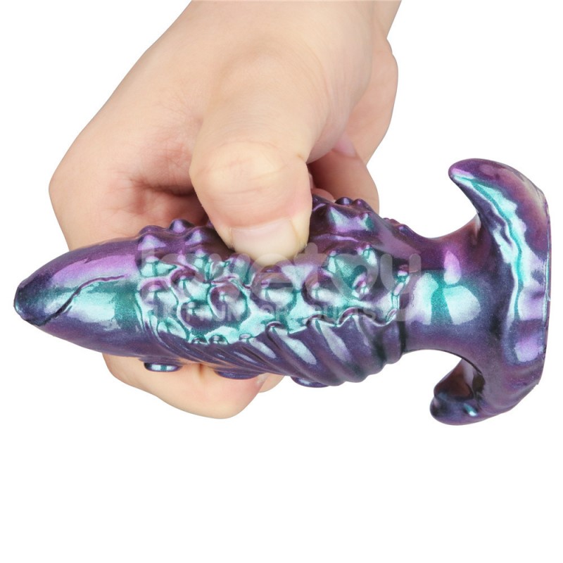 Анальная пробка с хвостом MystiTail Silicone Anal Plug with 14.0 Tail. Артикул: IXI64836