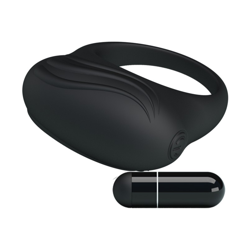 Вибронасадка на пенис Silicon Vibration Bertram. Артикул: IXI64849