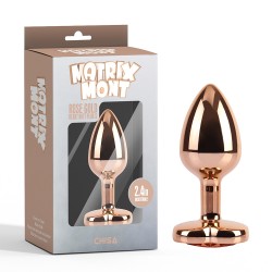 �������� ������ Rose Gold Heart Butt Plug Small