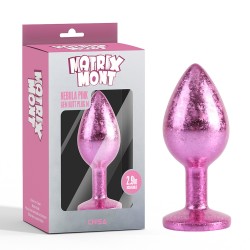 �������� ������ Nebula Pink Gem Butt Plug Medium
