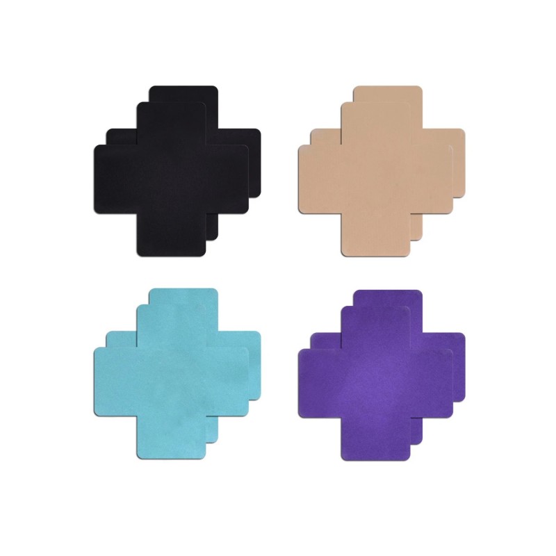 Nipple Stickers Cross I Assorted, 4 Pairs. Артикул: IXI64895