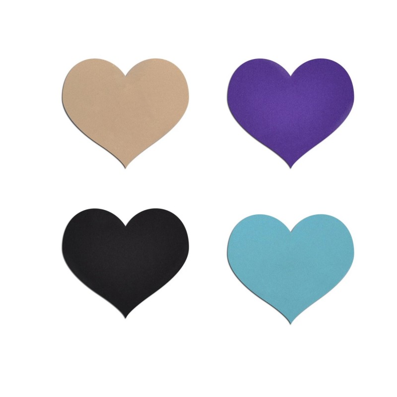 Стикини на соски Hearts I Assorted, 4 pairs. Артикул: IXI64941