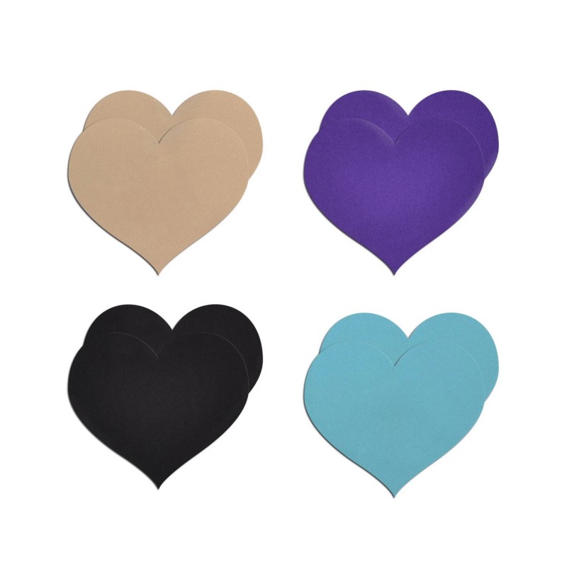 Стикини на соски Hearts I Assorted, 4 pairs. Артикул: IXI64941