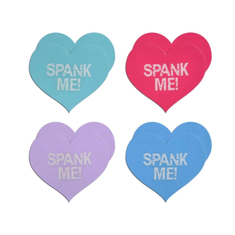 Стикини на соски Hearts Spank Me Assorted, 4 pairs. Артикул: IXI64947