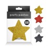 Nipple Stickers Glitter Stars Assorted, 4 Pairs Nipple Stickers Glitter Stars Assorted, 4 Pairs
