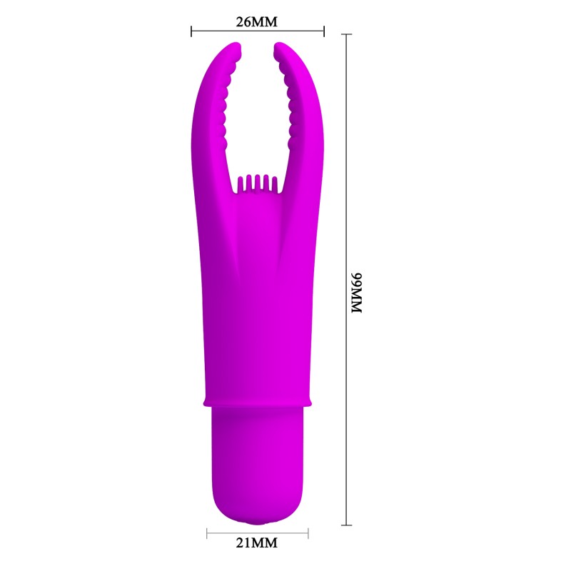 Milk Clip Hedy Purple Clitoral Vibrator. Артикул: IXI64986