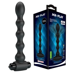 Vibrating Anal Plug Black