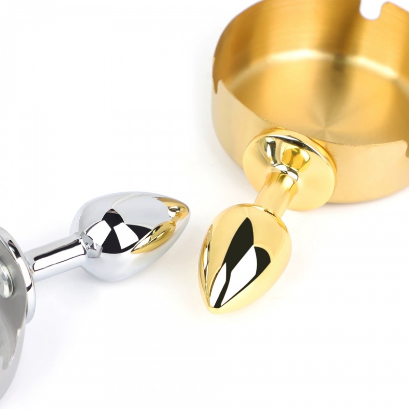Ashtray Anal Plug Silver. Артикул: IXI65007
