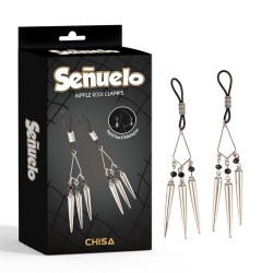 ��������� ��� ������ Nipple Rock Clamps Silver