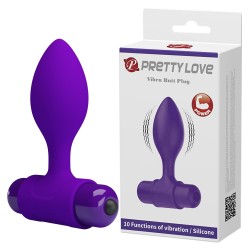 �������� ������ � ���������� Vibra Butt Plug Purple